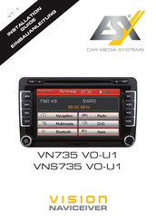 ESX VNS735 VO-U1 Bedienungsanleitung