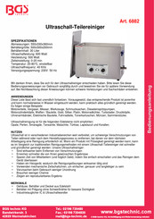 BGS technic 6882 Bedienungsanleitung