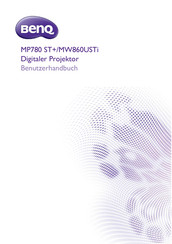 BenQ MP780 ST+ Benutzerhandbuch