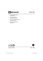 EINHELL 43.310.40 Originalbetriebsanleitung