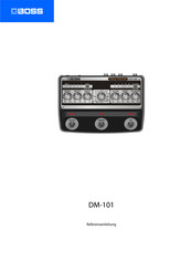Boss DM-101 Referenz-Anleitung