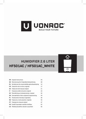 VONROC HF501AC Bersetzung Der Originalbetriebsanleitung