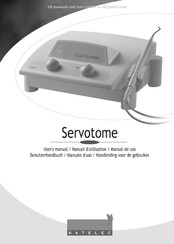 Satelec Servotome Benutzerhandbuch
