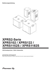 PIONEER DJ XPRS2 Serie Bedienungsanleitung
