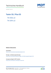 MDT Technologies Taster 55 Technisches Handbuch