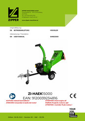 Zipper ZI-HAEK15000 Betriebsanleitung