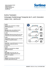 Sortimo 1000011155 Bedienungsanleitung