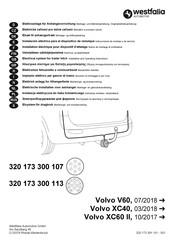 Westfalia Automotive 320 173 300 107 Montage- Und Betriebsanleitung