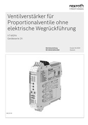 Bosch rexroth VT-MSPA Betriebsanleitung