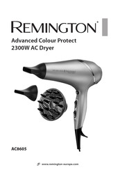Remington Advanced Colour Protect 2300W AC Dryer AC8605 Bedienungsanleitung