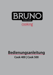 Bruno Cook 500 Bedienungsanleitung