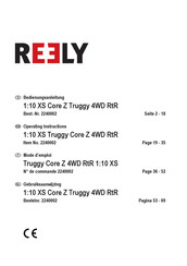 Reely 1:10 XS Core Z Truggy 4WD RtR Bedienungsanleitung