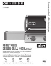 Weber E-330 GBS Benutzerhandbuch