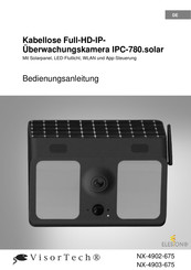 VisorTech IPC-780.solar Bedienungsanleitung