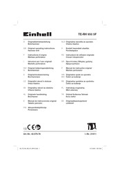 EINHELL TE-RH 950 5F Originalbetriebsanleitung