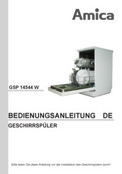 Amica GSP 14544 W Bedienungsanleitung