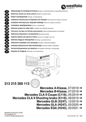 Westfalia Automotive 313 215 300 113 Montage- Und Betriebsanleitung