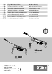 Gude HS 2000 Originalbetriebsanleitung