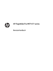 HP PageWide Pro MFP 477 Serie Benutzerhandbuch