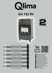 Qlima GH 142 RV Benutzerhandbuch