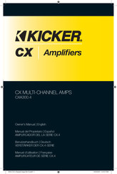 Kicker CX.4--Serie Benutzerhandbuch