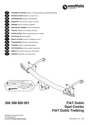 Westfalia Automotive 306 368 600 001 Montage- Und Betriebsanleitung