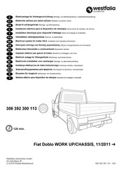 Westfalia Automotive 306 392 300 113 Montage- Und Betriebsanleitung