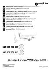 Westfalia Automotive 313 108 300 107 Montage- Und Betriebsanleitung