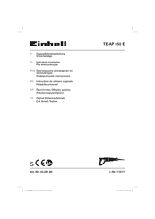EINHELL TE-AP 950 E Originalbetriebsanleitung