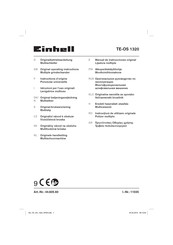 EINHELL TE-OS 1320 Originalbetriebsanleitung
