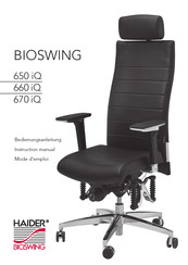 Haider Bioswing 650 iQ E Visitor Bedienungsanleitung