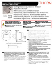 Thorn Sensa MRE DDM ADJ 96239889 Bedienungsanleitung
