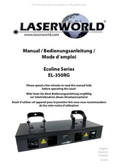 Laserworld EL-350RG Bedienungsanleitung