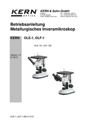 KERN Optics OLE-1 Serie Betriebsanleitung