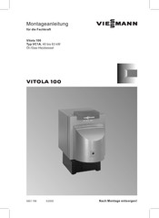 Viessmann VITOLA 100 VC1A Montageanleitung