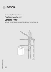 Bosch Condens 7000F GC7000F 40 Hinweise Zur Abgasführung Für Den Fachmann