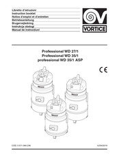 Vortice Professional WD 35/1 Betriebsanleitung