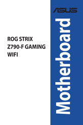 Asus ROG STRIX Z790-F GAMING WIFI Bedienungsanleitung