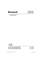 EINHELL 34.047.57 Originalbetriebsanleitung