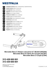 Westfalia Automotive 313 438 600 001 Montage- Und Betriebsanleitung