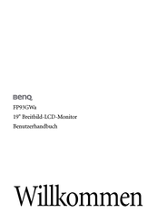 BenQ FP93GWa Benutzerhandbuch