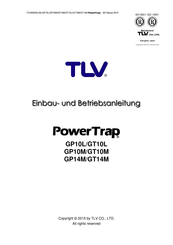 TLV PowerTrap GT14M Einbau- Und Betriebanleitung