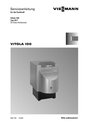 Viessmann Vitola 100 VC1 Serviceanleitung