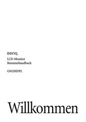 BenQ G922HDPL Benutzerhandbuch