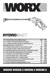 Worx HYDROSHOT WG620E.2 Bedienungsanleitung