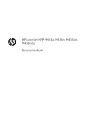 HP LaserJet MFP M433a Benutzerhandbuch
