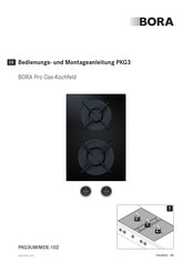 bora PKG3 Bedienungs- Und Montageanleitung