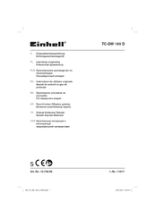 EINHELL 15.749.95 Originalbetriebsanleitung