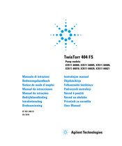 Agilent Technologies TwisTorr 404 FS Bedienungshandbuch