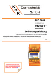 KDK Dornscheidt PRO380 S Bedienungsanleitung